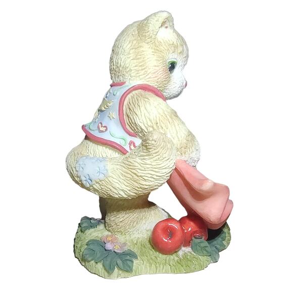 Enesco Calico Kittens Taurus Astrological Sign Zodiac Figurine 1999 #542393 - Picture 3 of 8